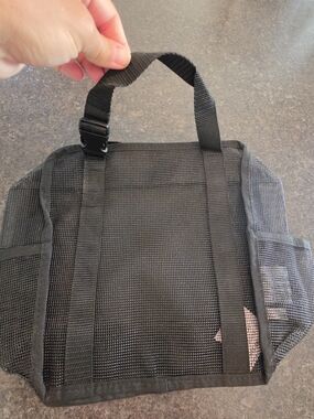 Thirty-One Black Mesh Caddy Tote